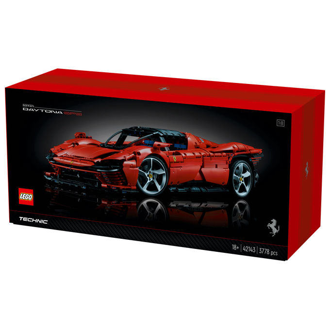 LEGO, Ferrari Daytona SP3 Technic, Set di Costruzione, 3778 Pezzi