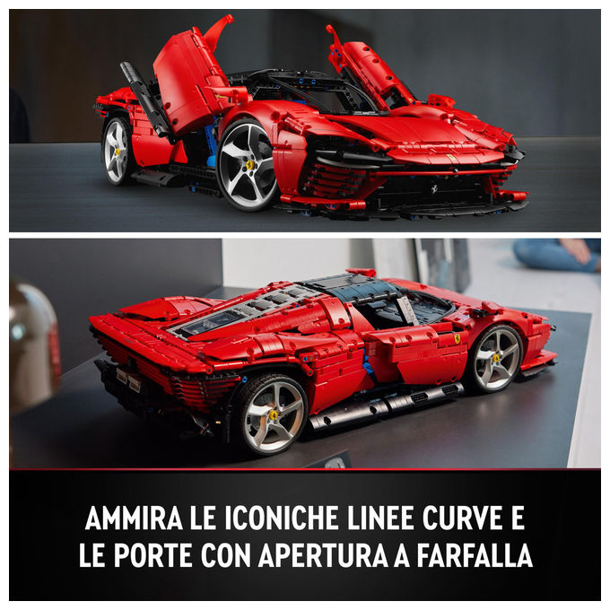 LEGO, Ferrari Daytona SP3 Technic, Set di Costruzione, 3778 Pezzi