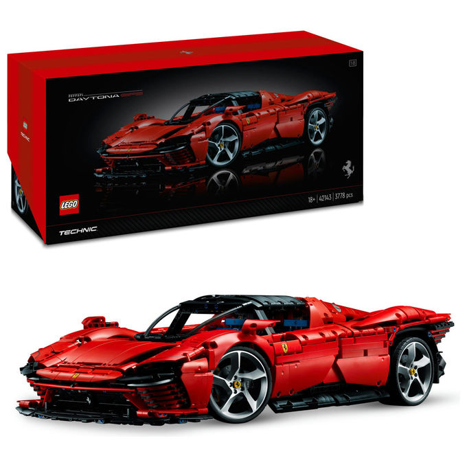 LEGO, Ferrari Daytona SP3 Technic, Set di Costruzione, 3778 Pezzi