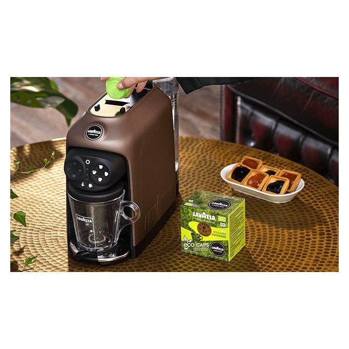 Lavazza Deséa, Macchina Caffe' a Capsule Automatica, 1.1 L, Marrone