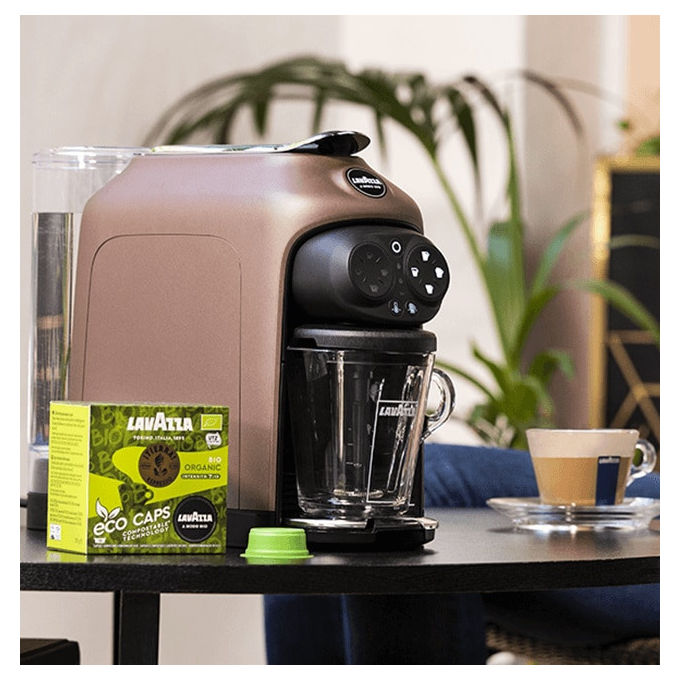 Lavazza Deséa, Macchina Caffe' a Capsule Automatica, 1.1 L, Marrone