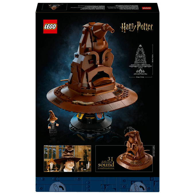 Lego, Il Cappello Parlante di Hogwarts, Set Costruzioni, 561 Pezzi, Harry Potter
