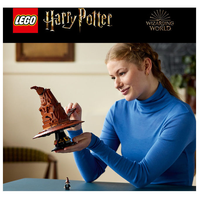 Lego, Il Cappello Parlante di Hogwarts, Set Costruzioni, 561 Pezzi, Harry Potter