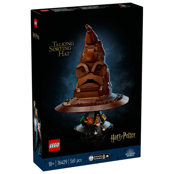 Lego, Il Cappello Parlante di Hogwarts, Set Costruzioni, 561 Pezzi, Harry Potter