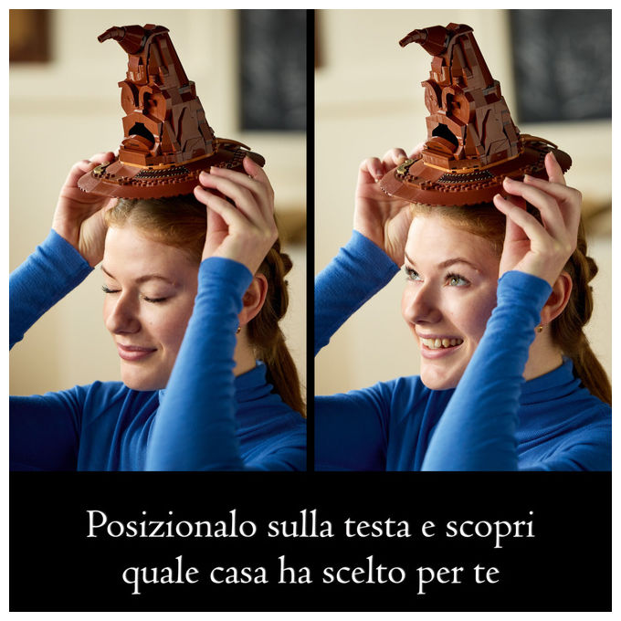 Lego, Il Cappello Parlante di Hogwarts, Set Costruzioni, 561 Pezzi, Harry Potter
