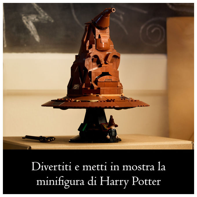 Lego, Il Cappello Parlante di Hogwarts, Set Costruzioni, 561 Pezzi, Harry Potter