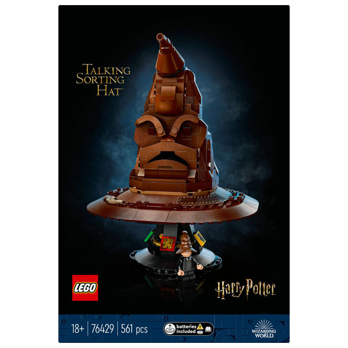 Lego, Il Cappello Parlante di Hogwarts, Set Costruzioni, 561 Pezzi, Harry Potter
