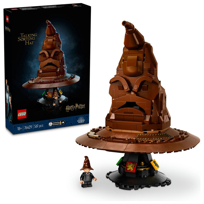 Lego, Il Cappello Parlante di Hogwarts, Set Costruzioni, 561 Pezzi, Harry Potter