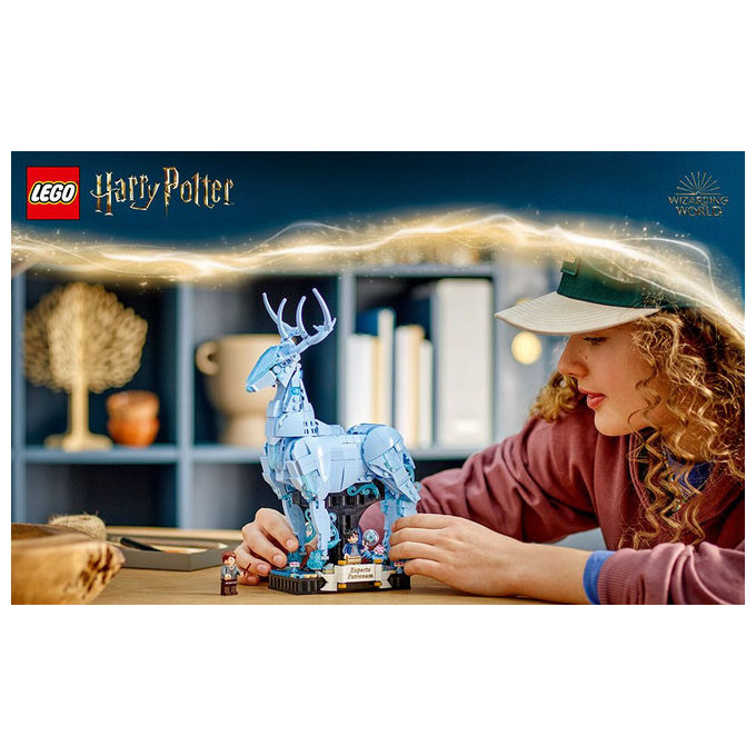 Lego, Harry Potter Expecto Patronum, Set Costruzioni 2 in 1, 76414