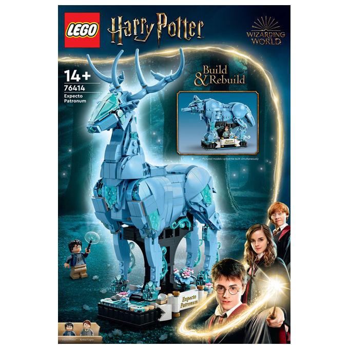 Lego, Harry Potter Expecto Patronum, Set Costruzioni 2 in 1, 76414