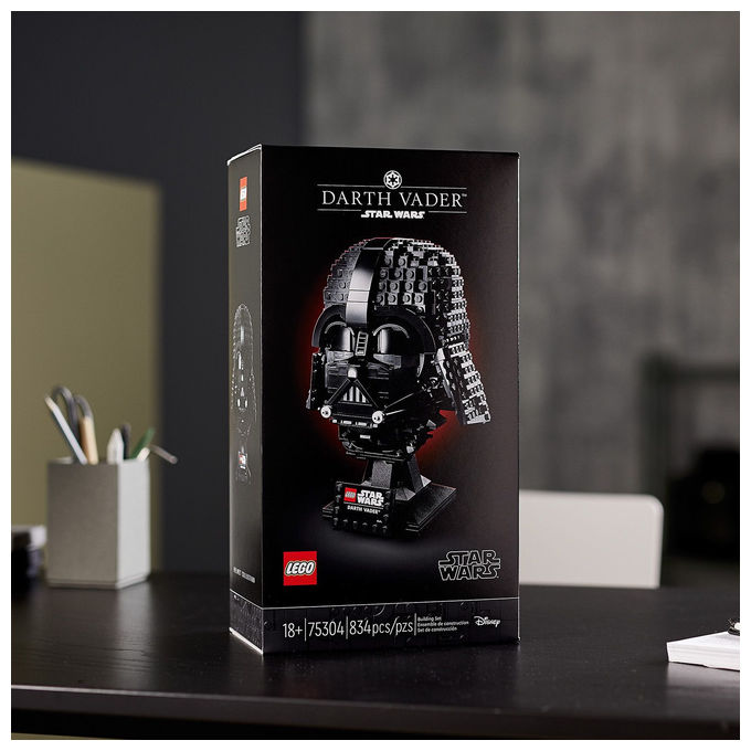 Lego, Casco Darth Vader Star Wars, Set costruzioni 75304