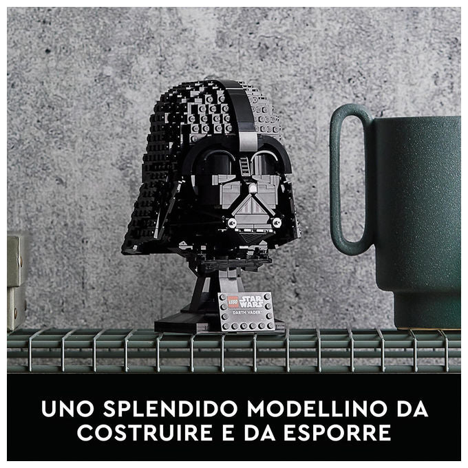 Lego, Casco Darth Vader Star Wars, Set costruzioni 75304