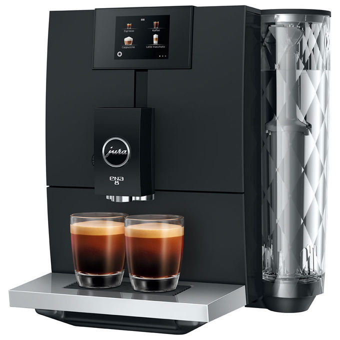 Jura ENA 8 (EC) Macchina da caffe' Automatica 1,1 L 15 bar 1450 W 15 Specialita' Wi-Fi Touch colore Nero