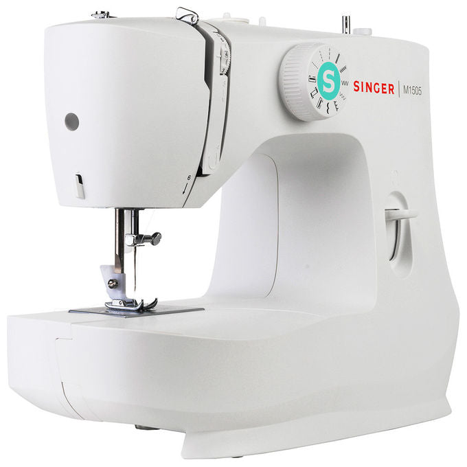 Singer, Macchina da Cucire Elettrica M1505, 6 Punti, Bianco