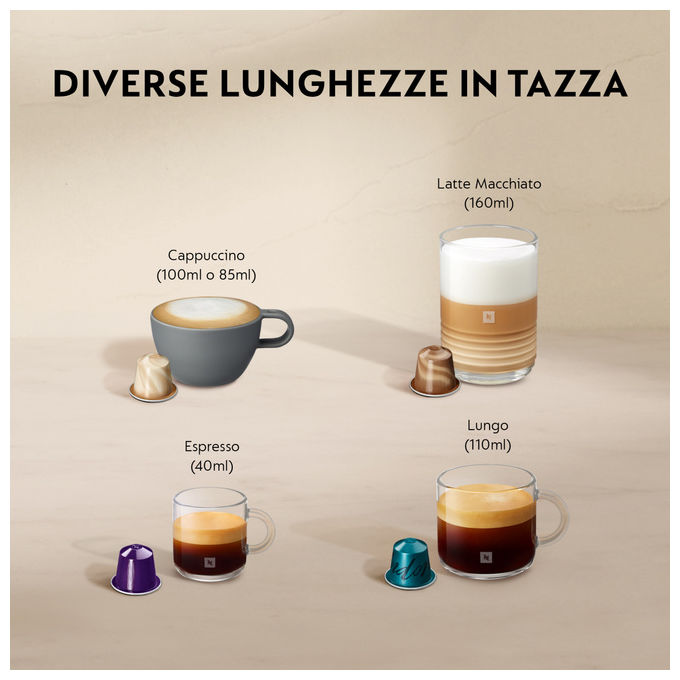 De'Longhi Lattissima One EN510.B, Macchina per Espresso Automatica, Nera