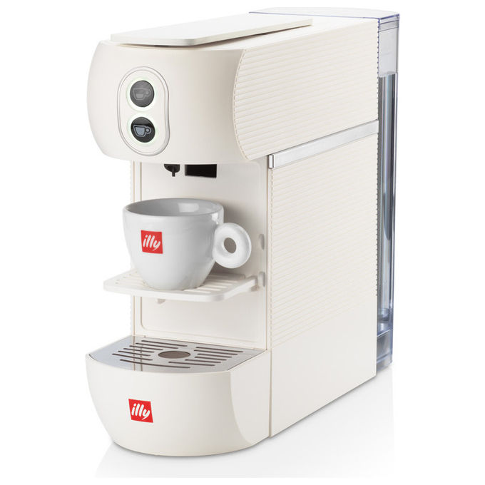 Illy, Macchina da Caffe' Easy, Cialde E.S.E., Automatica, Bianca