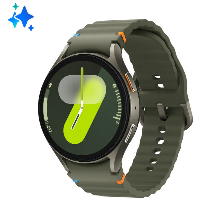 Samsung, Galaxy Watch7, Smartwatch, Galaxy AI, 44mm, Green, GPS, Bluetooth, Alluminio