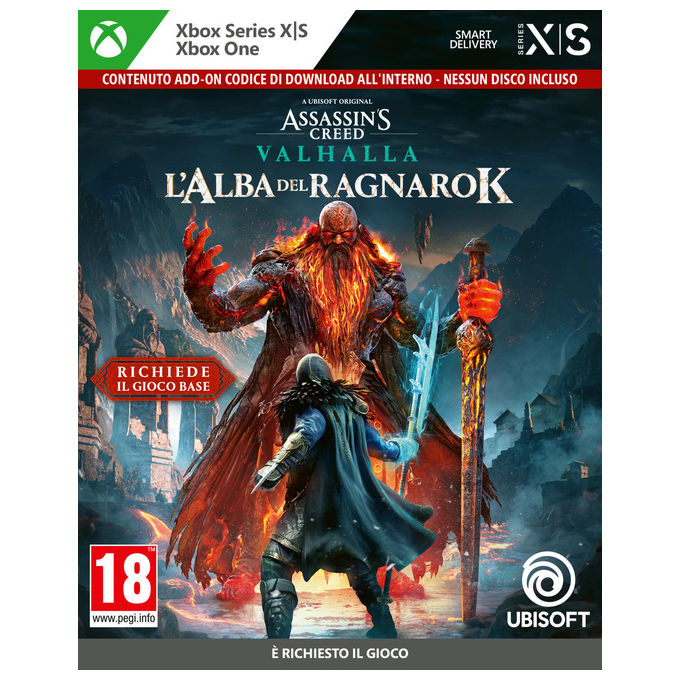 Ubisoft, Assassin's Creed Valhalla L’Alba Del Ragnarok, Code In Box, Xbox Series X-One