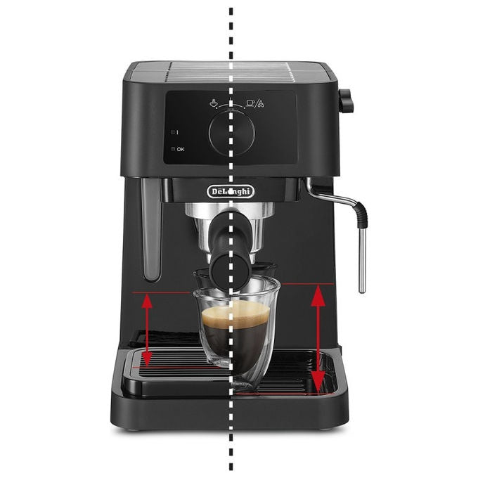 De'Longhi Stilosa EC235.BK, Macchina Espresso Manuale, 1 L, Nero