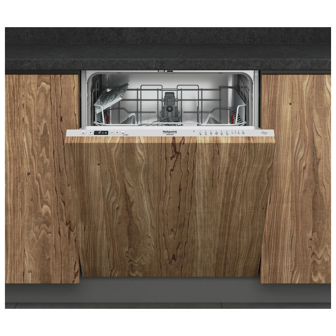Hotpoint, Lavastoviglie a Incasso, 14 Coperti, A scomparsa totale, Classe E