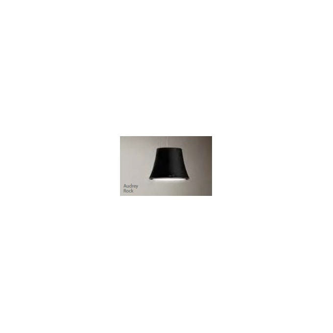 Elica Cappa a Sospensione, Audrey Rock-F-49, Nero, 325 m³-h
