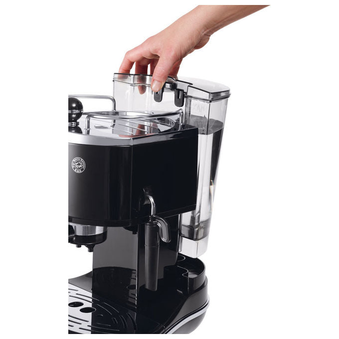 De’Longhi, Macchina Espresso Manuale, Icona Classic, Nero, Acciaio Inox