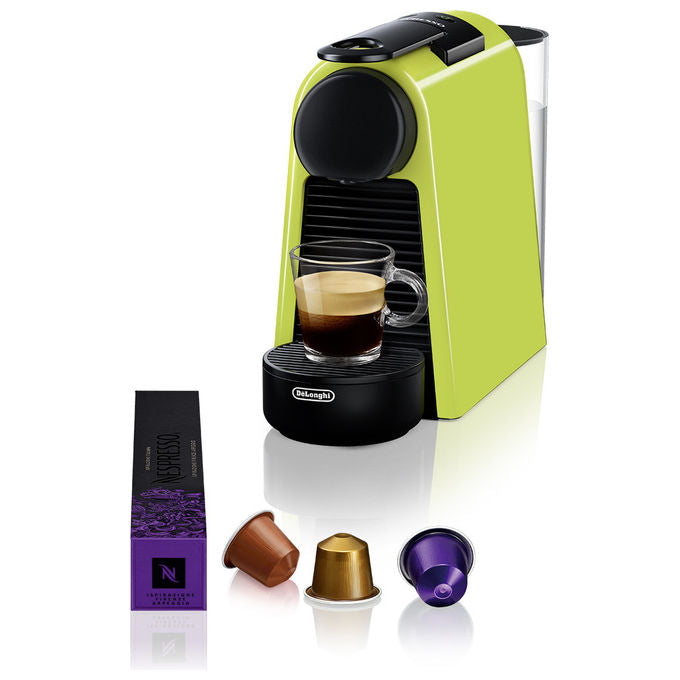 De'Longhi Essenza Mini EN85L, Macchina da Espresso, 0.6 L, Nero e Lime