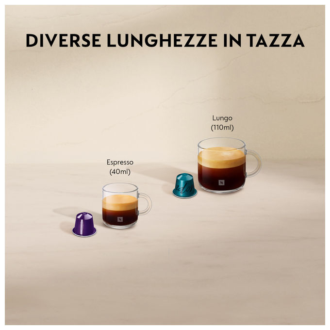 De'Longhi Essenza Mini EN85L, Macchina da Espresso, 0.6 L, Nero e Lime
