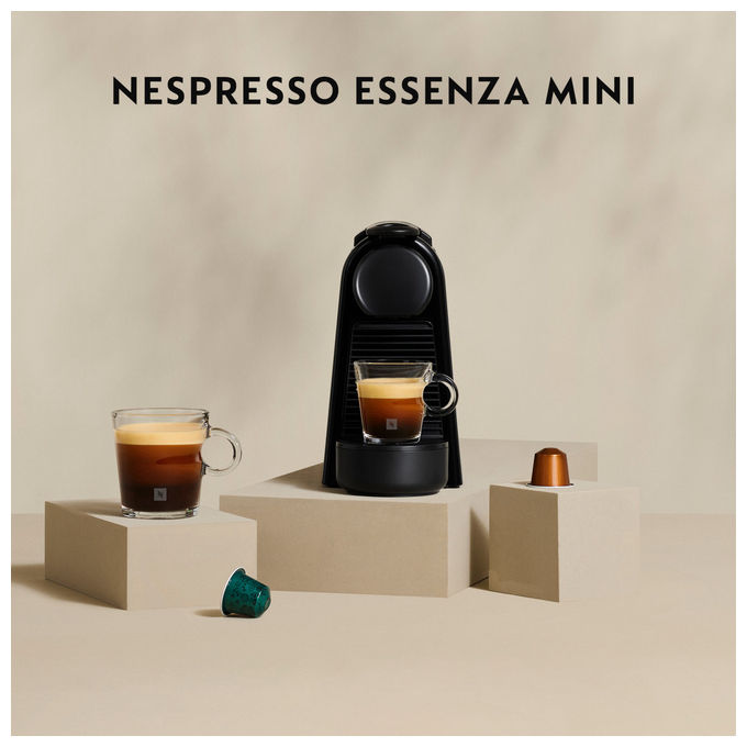 De'Longhi Essenza Mini EN85L, Macchina da Espresso, 0.6 L, Nero e Lime