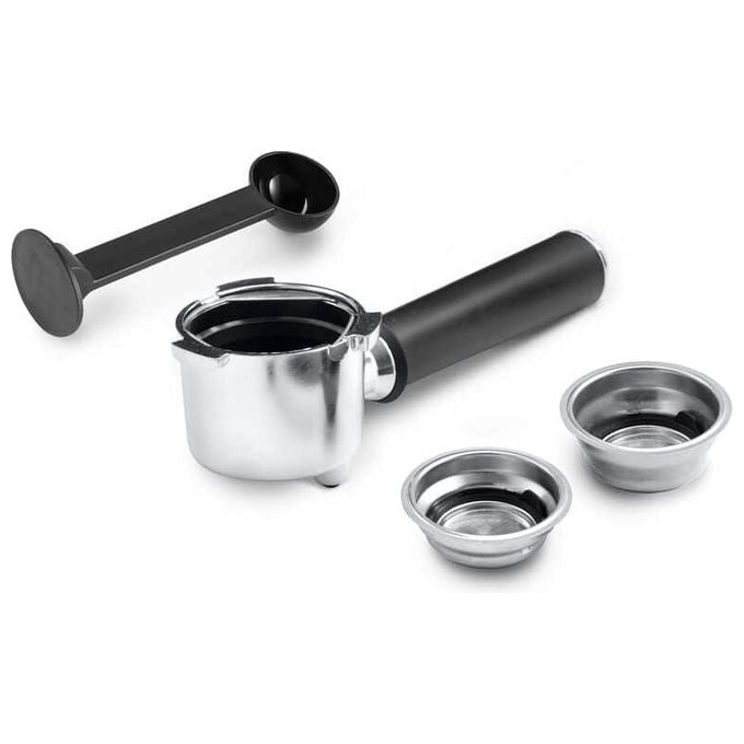 De'Longhi Dedica Style EC685.BK, Macchina Espresso Manuale, Nero-Cromo, 1.1L