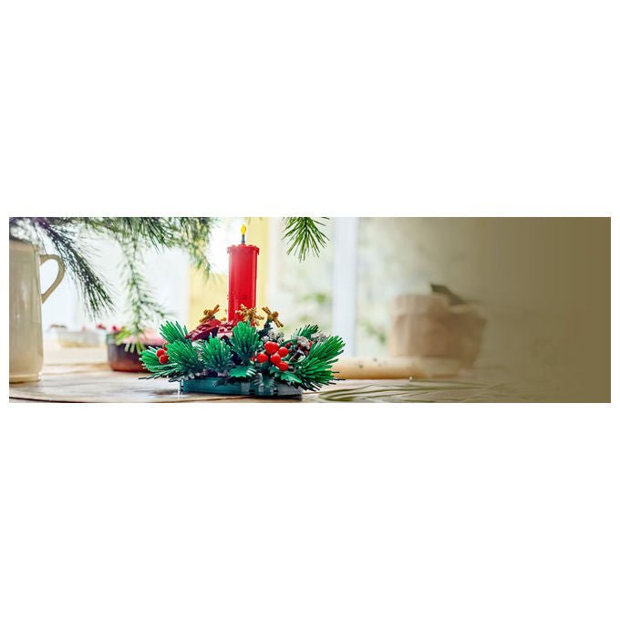 Lego Decorazione Tavolo Natalizia Set Costruzioni 433 Pezzi 40743