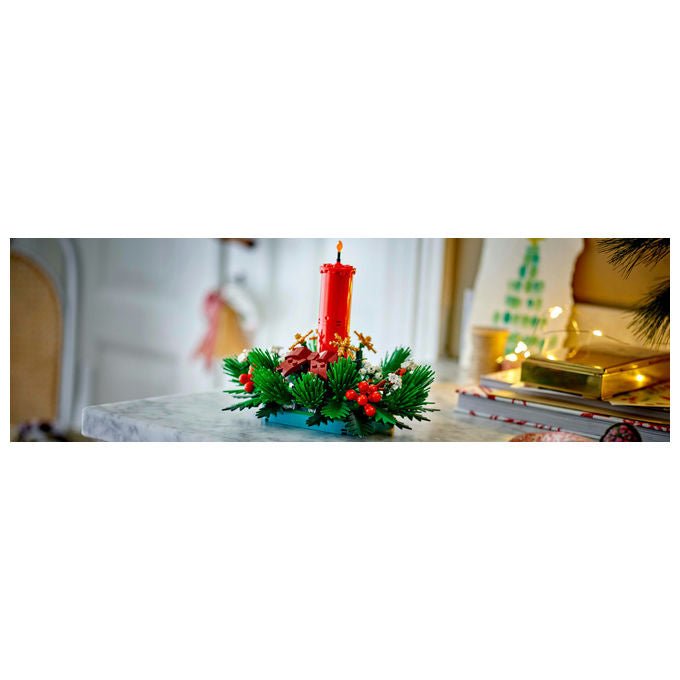 Lego Decorazione Tavolo Natalizia Set Costruzioni 433 Pezzi 40743