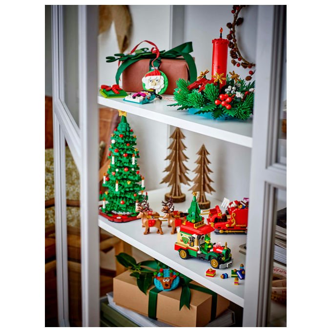 Lego Decorazione Tavolo Natalizia Set Costruzioni 433 Pezzi 40743