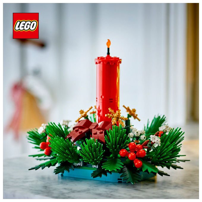 Lego Decorazione Tavolo Natalizia Set Costruzioni 433 Pezzi 40743