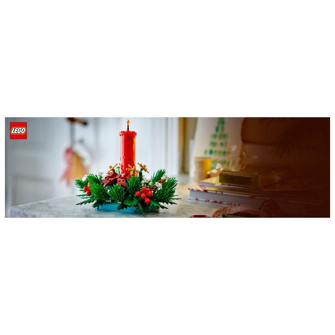 Lego Decorazione Tavolo Natalizia Set Costruzioni 433 Pezzi 40743