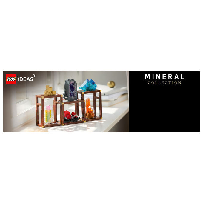 Lego Collezione di Minerali Ideas 21362 Set Costruzioni Multicolore 880 Pezzi