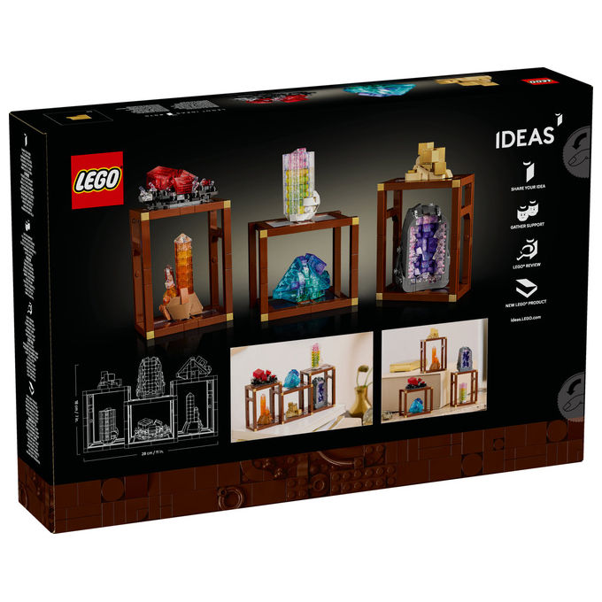 Lego Collezione di Minerali Ideas 21362 Set Costruzioni Multicolore 880 Pezzi