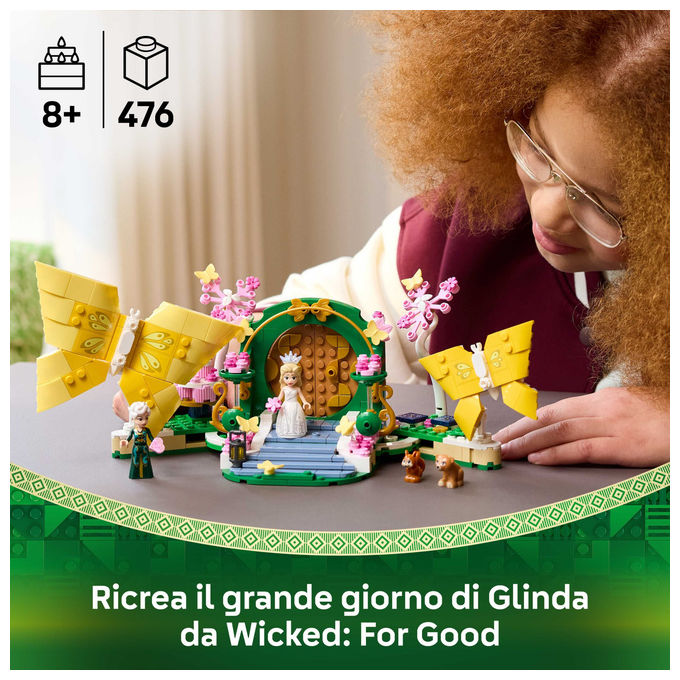 LEGO Il Giorno del Matrimonio di Glinda Set Costruzioni 476 Pezzi Lego Wicked 75688