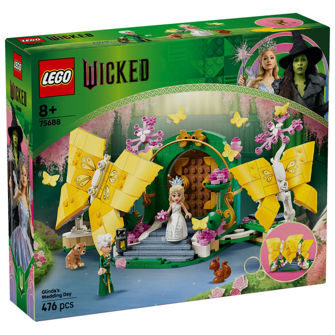 LEGO Il Giorno del Matrimonio di Glinda Set Costruzioni 476 Pezzi Lego Wicked 75688