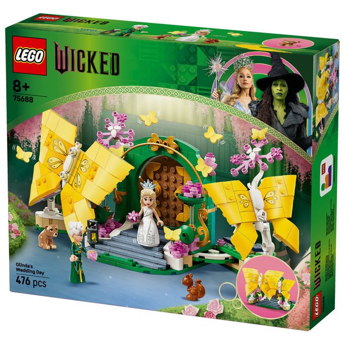 LEGO Il Giorno del Matrimonio di Glinda Set Costruzioni 476 Pezzi Lego Wicked 75688