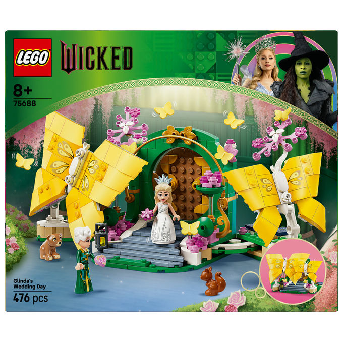 LEGO Il Giorno del Matrimonio di Glinda Set Costruzioni 476 Pezzi Lego Wicked 75688