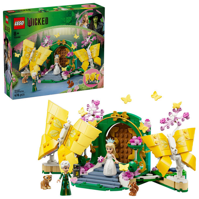 LEGO Il Giorno del Matrimonio di Glinda Set Costruzioni 476 Pezzi Lego Wicked 75688