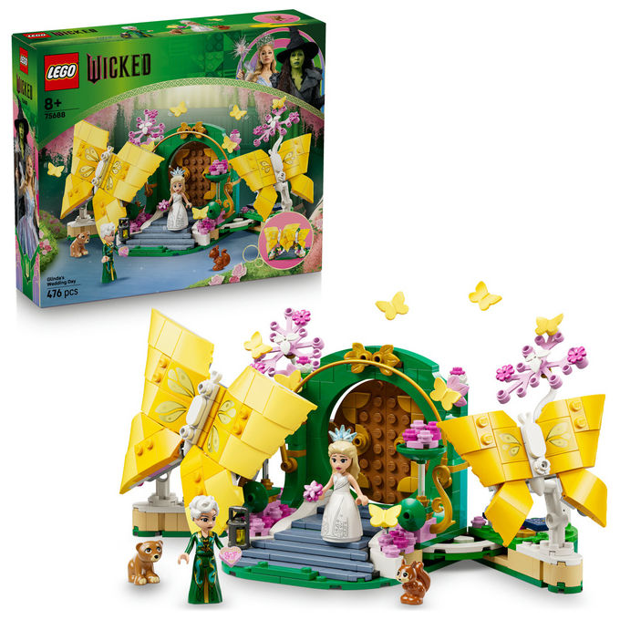 LEGO Il Giorno del Matrimonio di Glinda Set Costruzioni 476 Pezzi Lego Wicked 75688