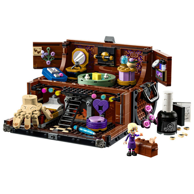 Lego Appartamento di Mano Mercoledì Playset con Minidoll Enid 828 Pezzi