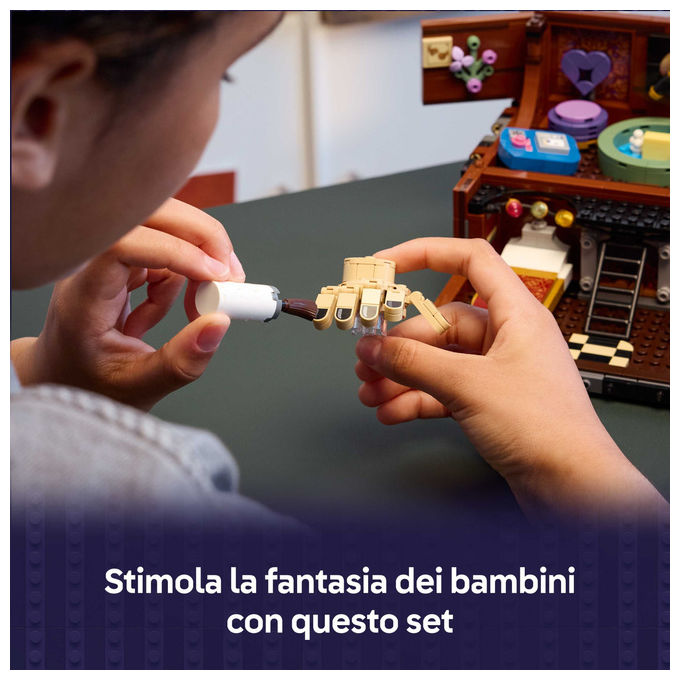 Lego Appartamento di Mano Mercoledì Playset con Minidoll Enid 828 Pezzi