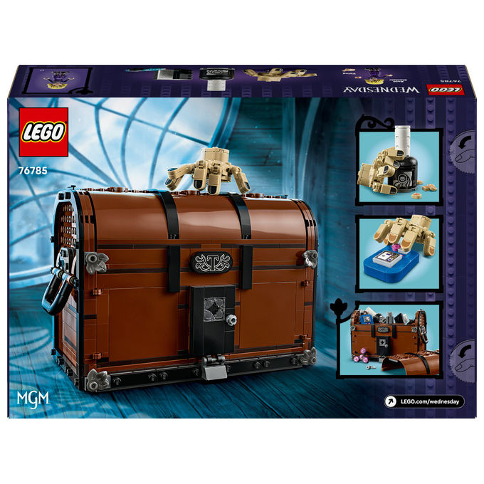 Lego Appartamento di Mano Mercoledì Playset con Minidoll Enid 828 Pezzi
