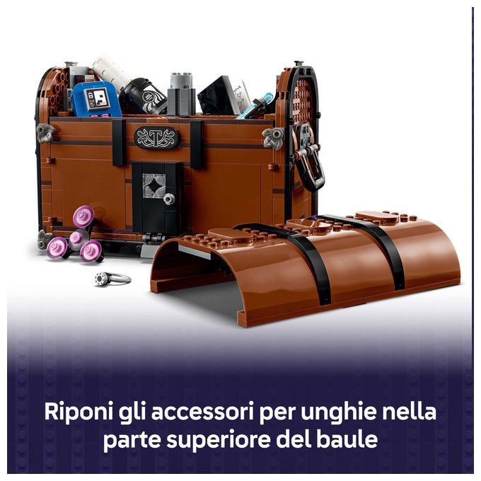 Lego Appartamento di Mano Mercoledì Playset con Minidoll Enid 828 Pezzi