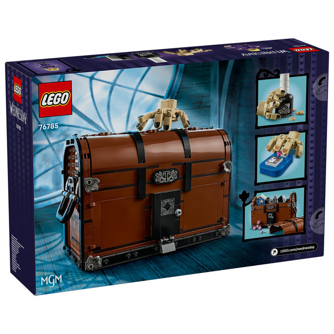 Lego Appartamento di Mano Mercoledì Playset con Minidoll Enid 828 Pezzi