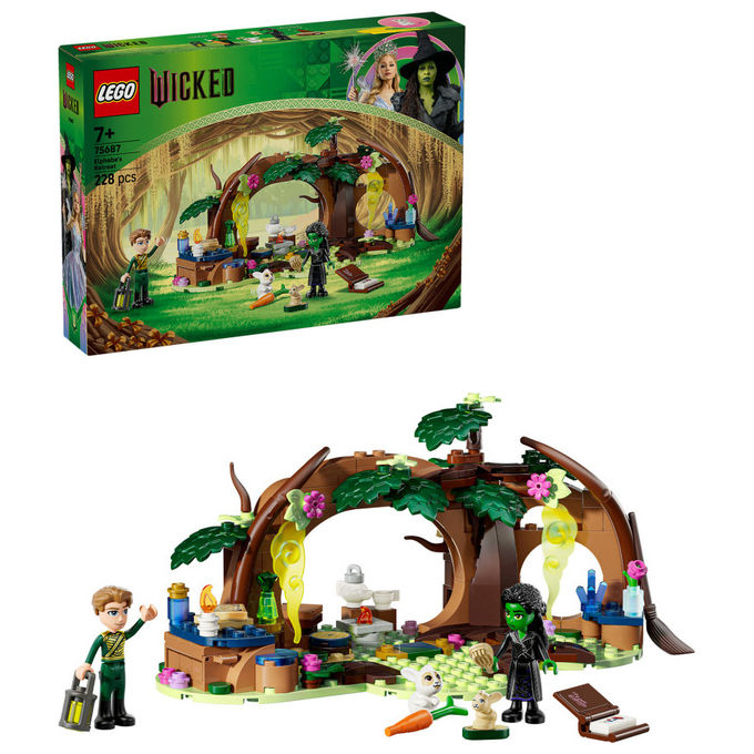 Lego Il Rifugio di Elphaba Playset 75687 Set da Costruzione Wicked 228 Pezzi
