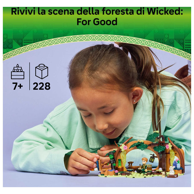 Lego Il Rifugio di Elphaba Playset 75687 Set da Costruzione Wicked 228 Pezzi